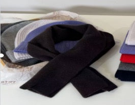 YWÉRA Unisex Cashmere Pull-Through Scarf